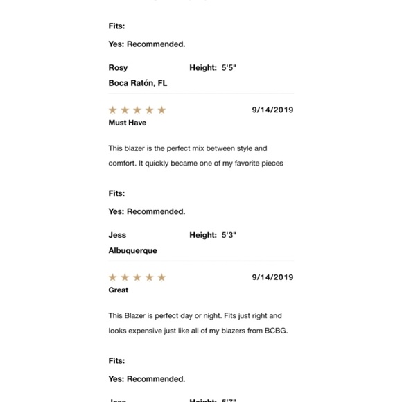 BCBGMAXAZRIA Contrast Open Blazer - Picture 6 of 8